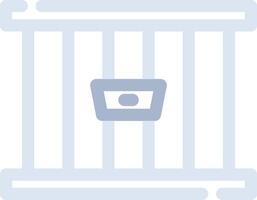 Jail Creative Icon Design vector