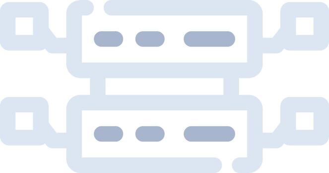 diseño de icono creativo de base de datos vector