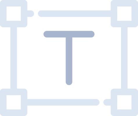 Text Size Creative Icon Design
