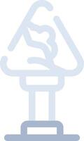 Avalanche Sign Creative Icon Design vector