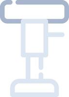Bar Stool Creative Icon Design vector