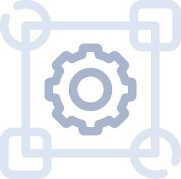 Pattern System Creative Icon Design vector