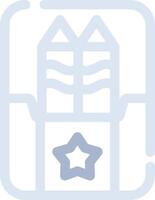 Line Two Color Design vector