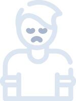 Depression Creative Icon Design vector