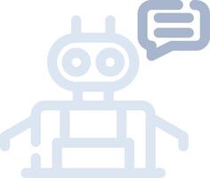 Chatbot Creative Icon Design vector