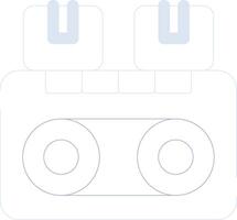 Cyber Physical System Creative Icon Design vector