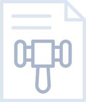 Law Creative Icon Design vector