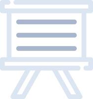 White Board Creative Icon Design vector