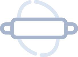Rolling Pin Creative Icon Design vector