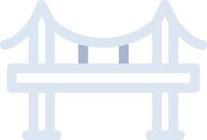 Bridge Creative Icon Design vector
