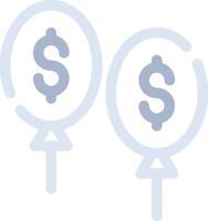 Balloon Payment Creative Icon Design vector