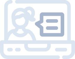 Job Interview Creative Icon Design vector