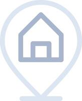 Property Location Creative Icon Design vector