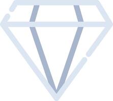 diseño de icono creativo de diamante vector