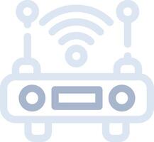 Wifi Router Creative Icon Design vector