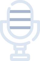 Microphone Creative Icon Design vector
