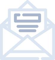 Open Email Creative Icon Design vector