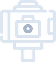 Selfie Stick Creative Icon Design vector