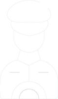 Captain Creative Icon Design vector