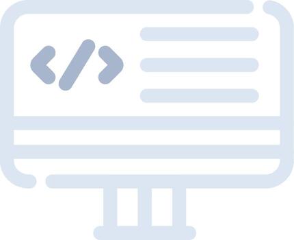 Web Programming Creative Icon Design vector