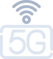 5G Network Creative Icon Design vector