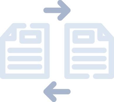 Files Exchange Creative Icon Design vector