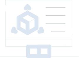 3D Modeling Creative Icon Design vector