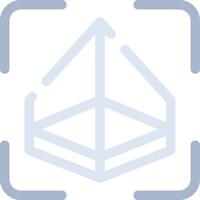 3D Surface Creative Icon Design vector