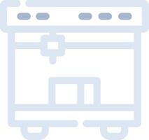 3D Printing Creative Icon Design vector