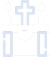 Altar Creative Icon Design vector