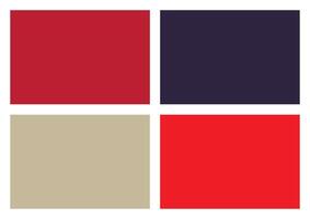 Sophisticated Elegance Khaki, Dark Purple, and Red Color Combination vector