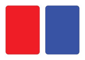 Red and Blue color combination palette vector