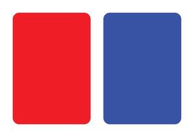 Red and Blue color combination palette vector