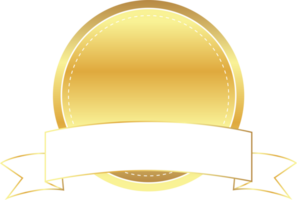 collezione d'oro distintivo etichetta etichetta confine lusso design per ricompensa vincitore garanzia png