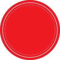 collezione rosso distintivo etichetta etichetta confine design per ricompensa vincitore garanzia decorare png