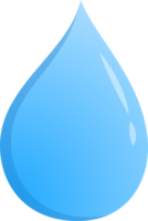 water tear drop forcast wheather isolate illustration gradient design png