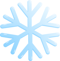 blue Snowflake symbol forcast wheather isolate illustration gradient design png