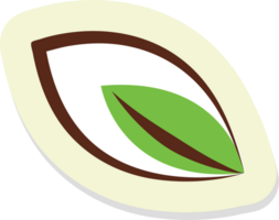 grön blad froral eco design med natur och miljö- element dekorera png