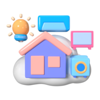 IOT 3D Illustration Icon png