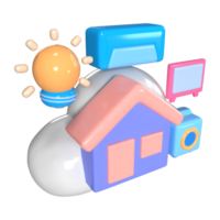 iot 3d Illustration Symbol png