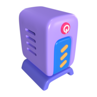 modem 3d illustration icône png