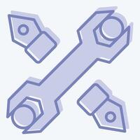 Icon Web. related to Social Network symbol. - two tone style. simple design illustration vector