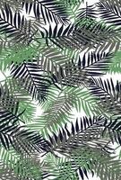 palm tree leaf design seamless pattern vector