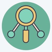 Icon Study. related to Social Network symbol. color mate style. simple design illustration vector