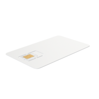 Template for mobile communication company identity with mini, micro, and nano phone sim card and microchip holder, realistic 3D illustration isolated on background. Communication Technology png