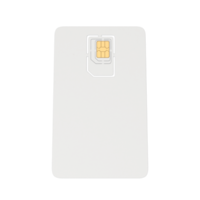 Template for mobile communication company identity with mini, micro, and nano phone sim card and microchip holder, realistic 3D illustration isolated on background. Communication Technology png