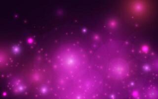 Purple color light bokeh abstract background, Vector eps 10 illustration bokeh particles, Background decoration