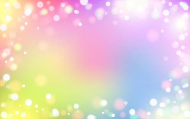 Colorful rainbow bokeh soft light abstract backgrounds, Vector eps 10 illustration bokeh particles, Backgrounds decoration