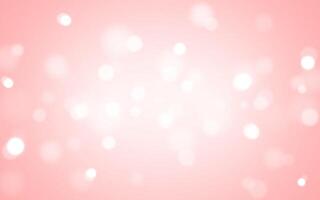 Pink valentine bokeh soft light abstract background, Vector eps 10 illustration bokeh particles, Background decoration