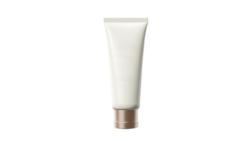 AI generated Tube of cream mockup cut out. Cream tube mockup on transparent background png